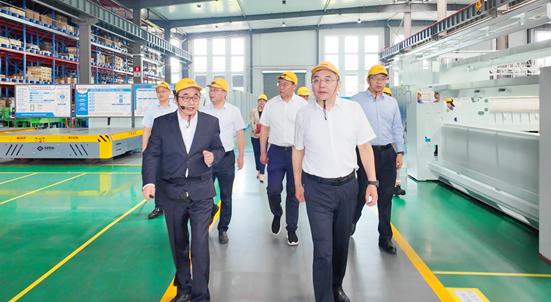 凌屹副市长一行走访调研江苏川岛